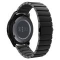 Watch Strap Stainless Steel Metal 22mm Compatible with All Smartwatch Belt Matte Finish Luxury Band Black 90g. 