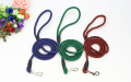 Strong Pet Dog Braided Nylon Rope Soft And Comfortable Dogs Leash Lead Durable Heavy Duty For Small Pets 120cm Hook Accessories. 