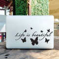 Life is beautiful New desing Vinyl Decal Laptop Sticker, Laptop Stickers for Boys and Girls, Bike Stickers, Car Bumper Stickers by Sticker Studio. 