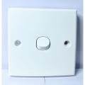 Clipsal single white plastic square switch 10A, single pole changeover (SPCO) 12v, 24v or 240v.. 