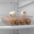 Home Basics Clear Count Transparent Cover, 24 Egg Holder. 