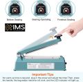8" Inches Hand Sealing Machine / Plastic Packing Machine / Impulse Sealer Machine SMARTEC ST-PFS-200 (8 inch 200 mm). 