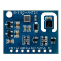 ENS160+AHT21 CARBON Dioxide CO2 ECO2 TVOC Air Quality Temperature Humidity Sensor Replace CCS811. 