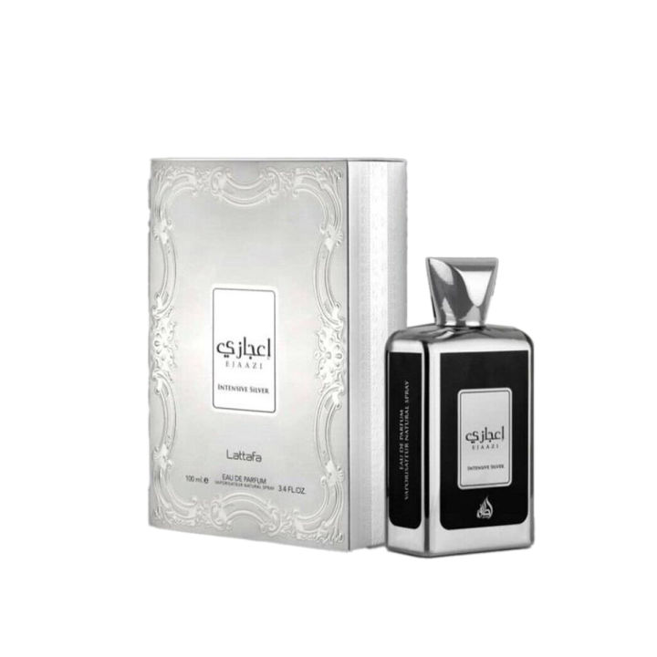 Lattafa EJAAZI INTENSIVE SILVER PERFUME FOR MEN AND WOMEN 100 ML EDP