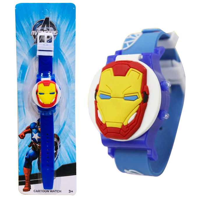 Marvel Avengers Ironman Wrist Watch For Boy Red Daraz.pk