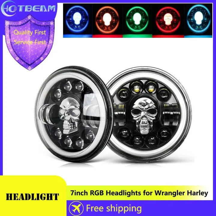 Headlight%207inch%20RGB%20Skull%20Head%20Headlights%20For%20Car,%20Motorcycle,%20Jeeps%20H4%20Devil%20Eye%20Lights%20LED%20High%20Low%20Beam%20Headlights%20-%20Image%205