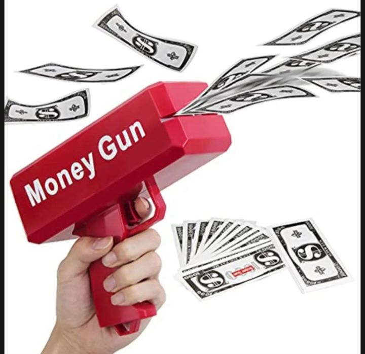 Money gun toy online