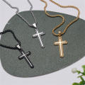 Black Cross necklace Unique   Pendant necklace  necklace for Daily wear Party wear Couple wear Gift for men/women Fashion accessory. 
