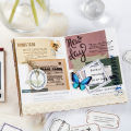 RHS Online 30 Sheets Fantasia Series Memo Pad Diary Journal Decorative Crafts Scrapbooking DIY Notes Paper. 