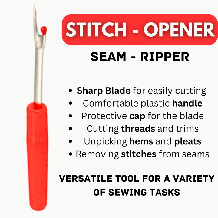 2%20PC'S%20Of%20Stitch%20Opener%20OR%20Seam%20Ripper%20With%20Sharp%20Blade%20&%20Comfortable%20Plastic%20Handle%20-%20Sewing%20Accessories%20-%20Image%203