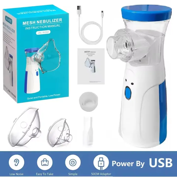 Medical Silent Nebulizer | Handheld Asthma Inhaler Atomizer for Kids ...