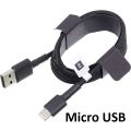 100% Original Xiaomi Mi Micro USB Braided Cable 100cm Black , Mi Micro USB Braided Cable (1m) Black ,  Mi Micro USB Braided Data Cable (100cm) Black Color. 