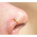 Golden Nose Ring Hoop For Women. 
