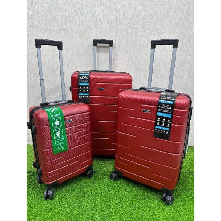 IT Hardside 3-Piece Set (20/24/28) Spinner Wheel Luggage Suitcase