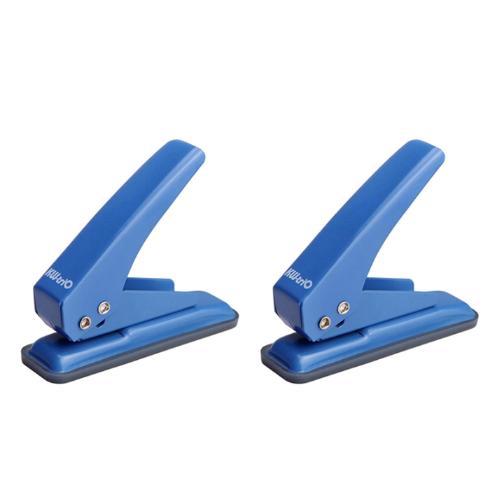 2X Single Hole Punch, Heavy Duty Paper Hole Punch, 20 Sheet Punch Capacity, for Paper Art Project