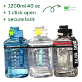 1600ml Water Bottle with Time Marker to Drink / Motivational Water Bottle for Girls / Outdoor Water Bottle with Time to Drink / Matte travel Water Bottle for gym. 