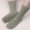 Coral Velvet Socks Men s Mid Length Socks Autumn and Winter Thickened Warm Floor Socks. 