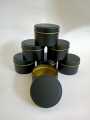 Candle Tins, (Pack of 6/12) 6 OZ Metal Candle Containers for Candle Making, Candle Jars for Making Candles, Arts & Crafts, Dry Storage, Party Favors, Round Tin with Slip-On Lids, Jewellery and Gift box, Silver. 