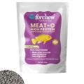 Forchew Premium Meat-O High Protein Carnivore Fish Feed – Floating Pellets with Real Fish Meal Meat for Arowana, Flowerhorn, Oscars & More | 100g & 1kg. 
