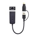 Cable Matters USB C to 2.5 Gigabit Ethernet Adapter, USB to 2.5 Gigabit Ethernet Adapter, Not Compatible with M2 Macs (2.5g Ethernet to USB, 2.5gbps Ethernet Port) -Compatible with Thunderbolt 4 USB 4. 