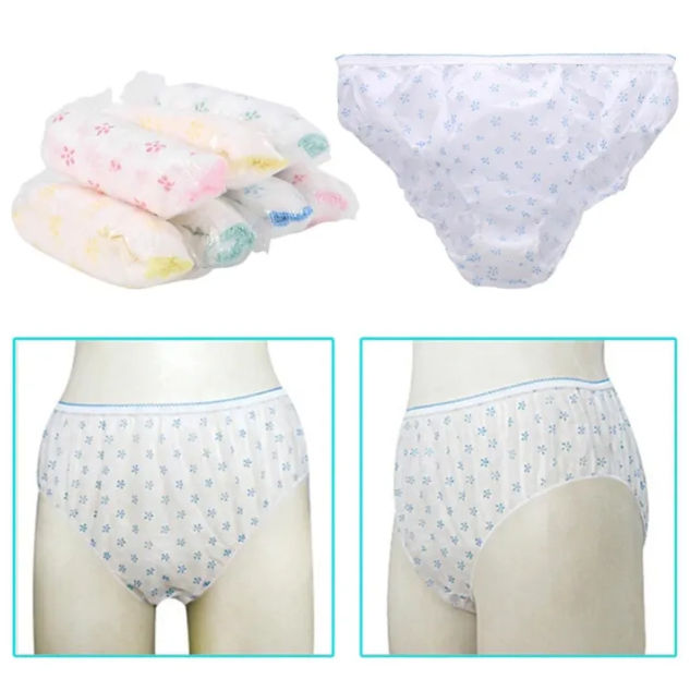 Pack%20Of%206%20Disposable%20Brief%20Panties%20For%20girls%20women%20/%20Ladies%20-%20Image%202