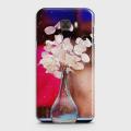 Samsung C7 Cover - SkinLee HQ Hard Case - Beautiful Vase - SKINLEE-477-1-229-105. 