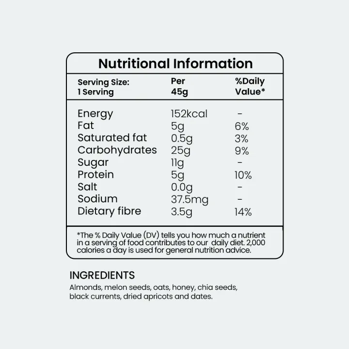 Be%20Good%20Crunchy%20Berry%20Energy%20Bar%2045g%20%7C%20Almonds,%20Melon%20&%20Chia%20Seeds,%20Black%20Currants,%20Dried%20Apricots,%20Dates%20&%20Honey%20%7C%20Crunchy%20High%20Fiber%20Energy%20Bar%20-%20Image%204