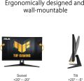 ASUS TUF Gaming VG27AQ3A 27inch 180Hz IPS Gaming Monitor QHD(2560x1440) Fast IPS, ELMB Sync, 1ms (GTG), Freesync Premium™, G-Sync compatible. 