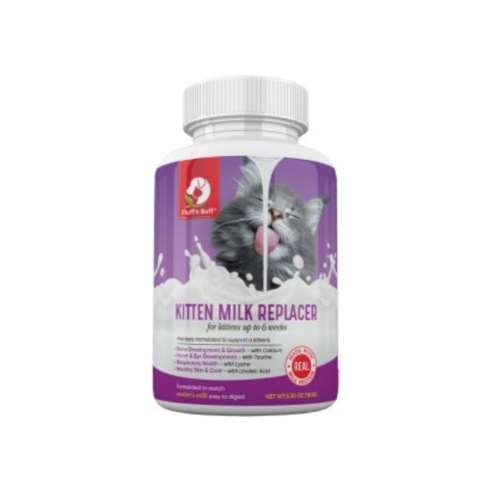 Fluff n Buff Milk Replacer for Cats And Kittens - 150 Gram
