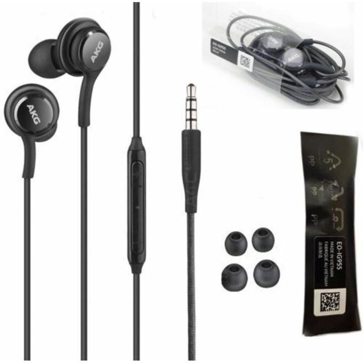 Original Akg handfree headsets headphones first grade with nylon wire ear EO-IG955BSEGCN For galaxy S10 Plus / S10 / Note 9 / Note 8 / S8 Plus / S8