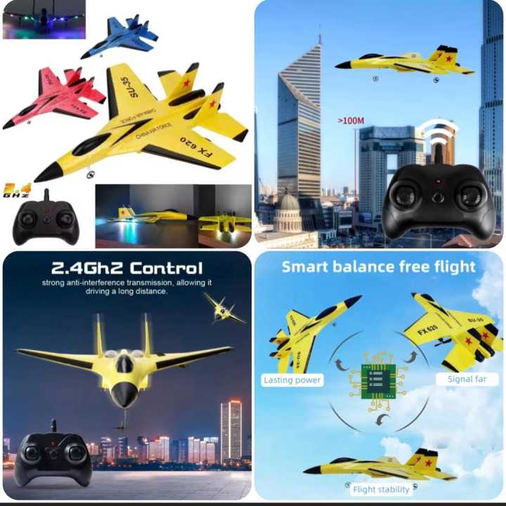 Remote Control Flying Can Wireless remote controlled flying aeroplane rechargeable | Daraz.pk