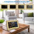 Kalawen (PT201B/QZ201) Wireless Weather Station, Digital Color Weather Station with Outdoor Sensor, Digital Alarm Clock, Calendar,Temperature, Humidity Monitor, Weather Forecast for Home Bedroom Garden,. 