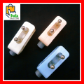 3Pcs 2 Pin Plug Male (Shoe) 250v 10A L Type Model High Quality. 