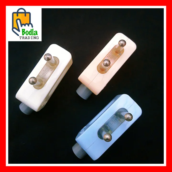 3Pcs%202%20Pin%20Plug%20Male%20(Shoe)%20250v%2010A%20L%20Type%20Model%20High%20Quality%20-%20Image%204