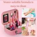 Cute Pet Doll Make Up Set for Kids Girl Cosmetics Beauty Bag Pretend Play Dress Up Princess Play Makeup Toy. 