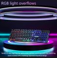 keyboard. Banda V3 semi mechanical RGB backlit gaming keyboard.. 