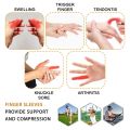 【Happy childhood memories】10Pcs/Set Finger Brace Splint Sleeve Thumb Support Protector Soft Comfortable Cushion for Basketball Volleyball Badminton Tennis. 