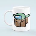 among us character baby yoda Mug Amazing Mug. 