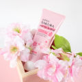 LAIKOU Japan Sakura Facial Scrub Cleanse & Exfoliate Dead Skin Soften Glow Skin Radiance 80g. 