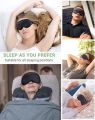 Pack Of 5 - Sleep Eye Mask For Men Women Block Out Light Mask Blocking Soft Comfort Eye Shade Cover Eye Mask For Sleeping With Adjustable Strap Comfortable Night Blindfold Eye Relax Mask For Meditation Office Yoga Travel and Napping (Hhsons). 