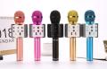 WIRELESS GOLD MIC WITH SPEAKER – BLUETOOTH KARAOKE RADIO MICROPHONE – WS-858. 