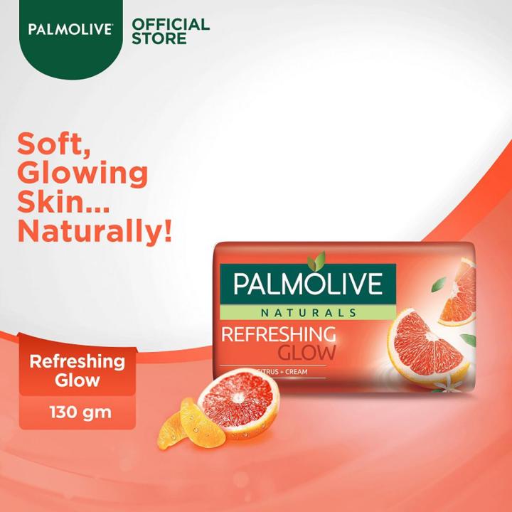 Palmolive Naturals Refreshing Glow Bar Soap 130g