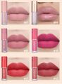 03 Piece set  waterproof long lasting lip gloss cosmetics liquid lipstick high cleaning. 