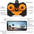 Remote Control Car With Camera WiFi 720P HD FPV Camera, 2.4Ghz 1:18 Scale Off-Road Remote Control Rechargeable Monster Truck Toys for Boys. 