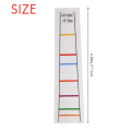 4/4 Violin Fretboard Sticker Fingerboard Marker Fiddle Learn Note Chart Tape 2Pcs. 