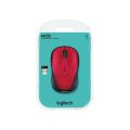 Logitech M235 Wireless Mouse (RED). 