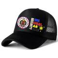Security trucker net cap with Sosia logo high quality cap. 
