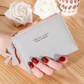 New stylish MIni Women Wallets Small Slim Luxury Wallet New Fashion Pu Leather Female Purse Designer Money Bag Card Holder, wallets For Girls. 