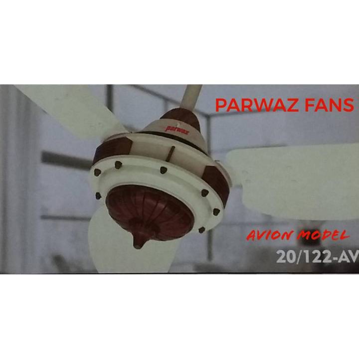 PARWAZ FAN CEILING AVION MODEL DARK WOOD COLOR | Daraz.pk