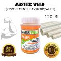 CPVC Cement Solvent Master WELD Transparent white 786 | PVC Cement Solvent Master WELD Transparent white 786 | 130ML Master WELD SOLOTION Transparent white | CPVC Cement Solvent Master WELD Transparent 786 | PVC Cement Solvent Master WELD Transparent 786. 